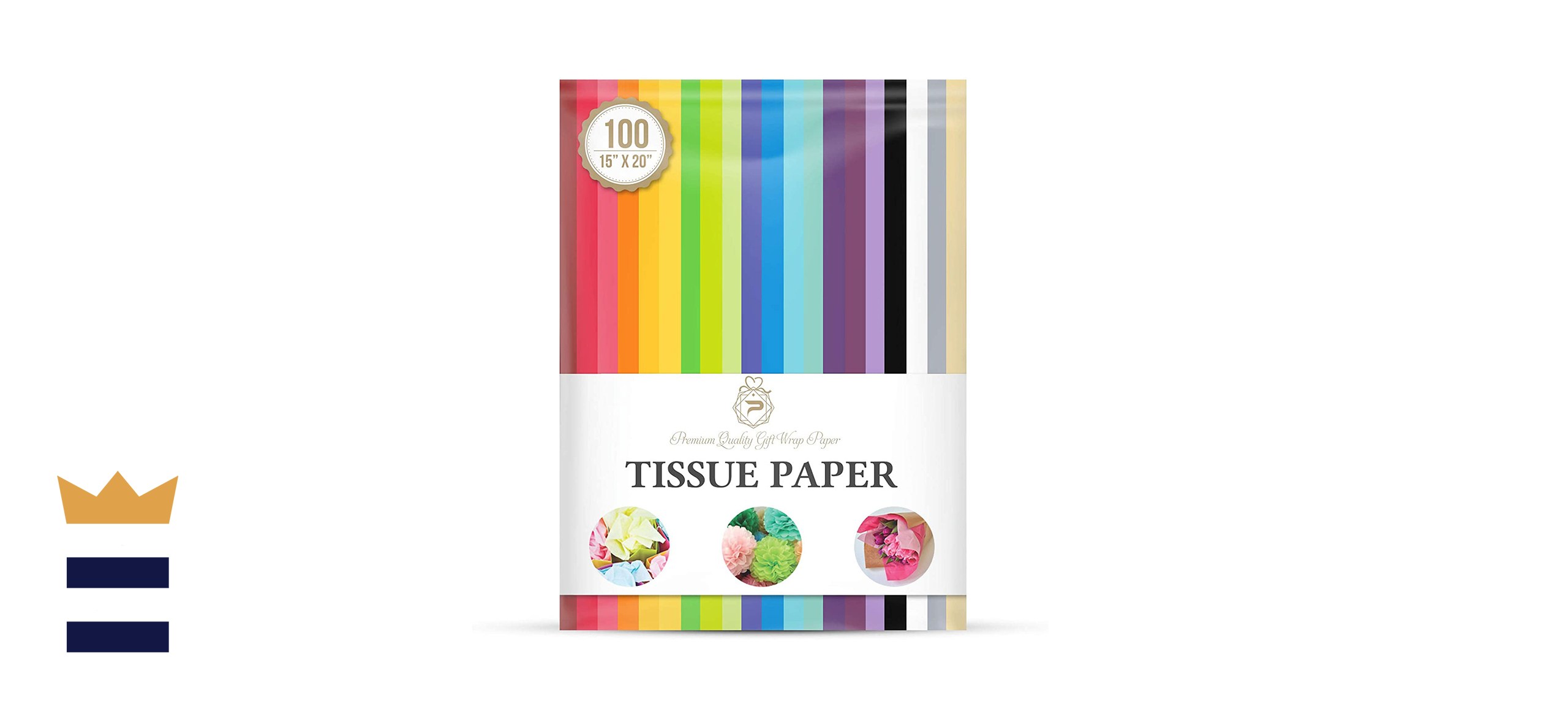colored tissue paper