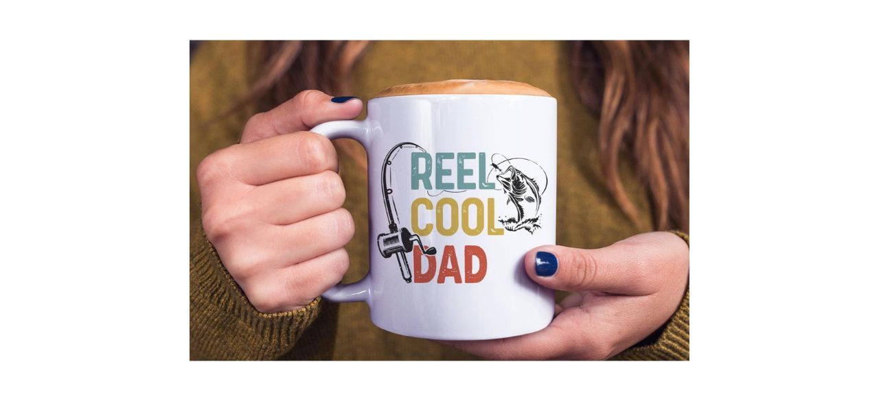 TheShirtLounge Reel Cool Dad Mug