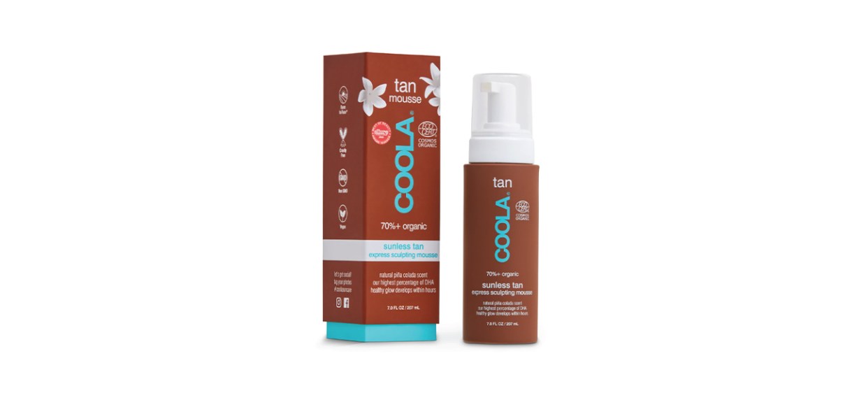 Coola Organic Sunless Tan Express Sculpting Mousse