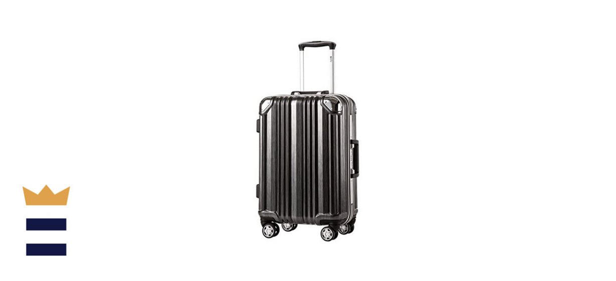 Coolife Aluminum Frame Suitcase