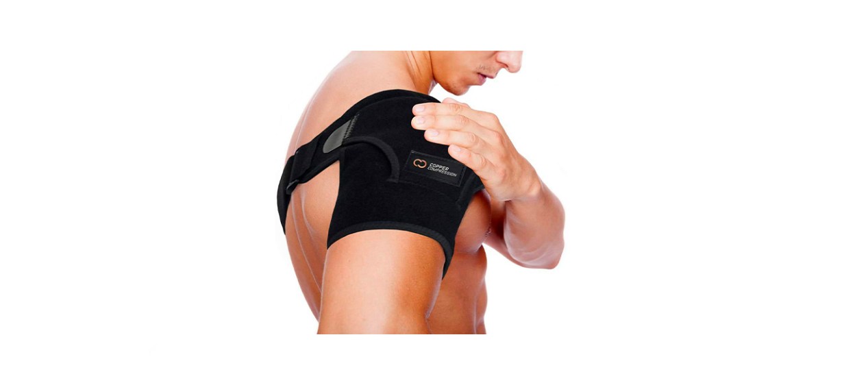 Copper Compression Shoulder Brace