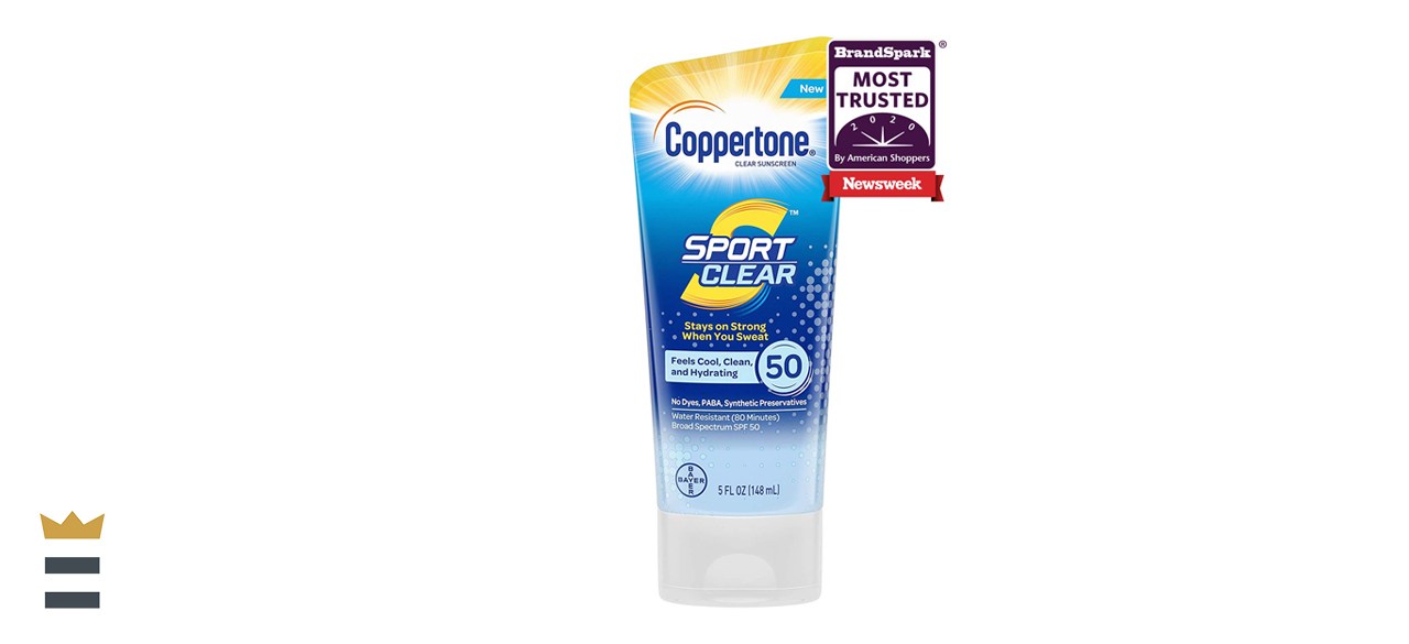 Coppertone Sport Clear SPF 50 Sunscreen Lotion