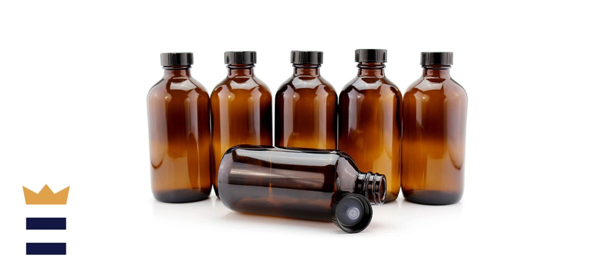 Cornucopia Amber Glass Bottles Cornucopia Amber Glass Bottles