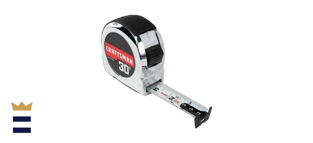 Craftsman's 30-foot tape measure