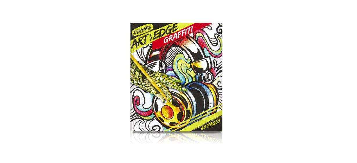 Art With Edge coloring books for tweens and teens makes coloring cool.