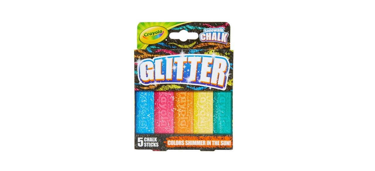 Crayola Outdoor Glitter Sidewalk Chalk