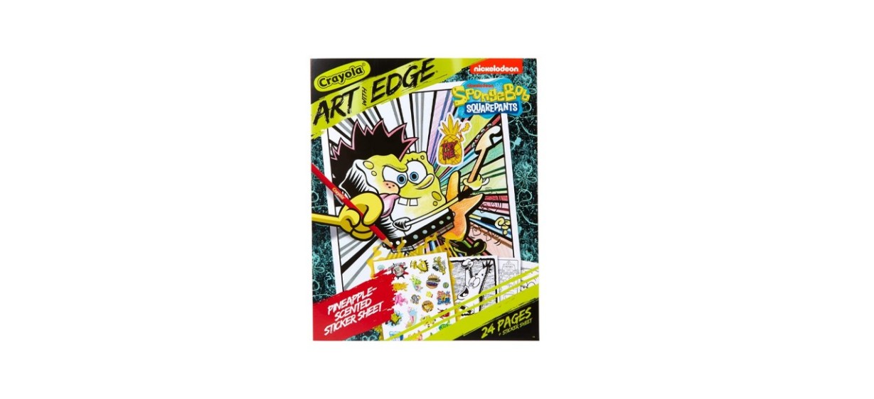 Crayola Spongebob SquarePants 96 Page Coloring Book