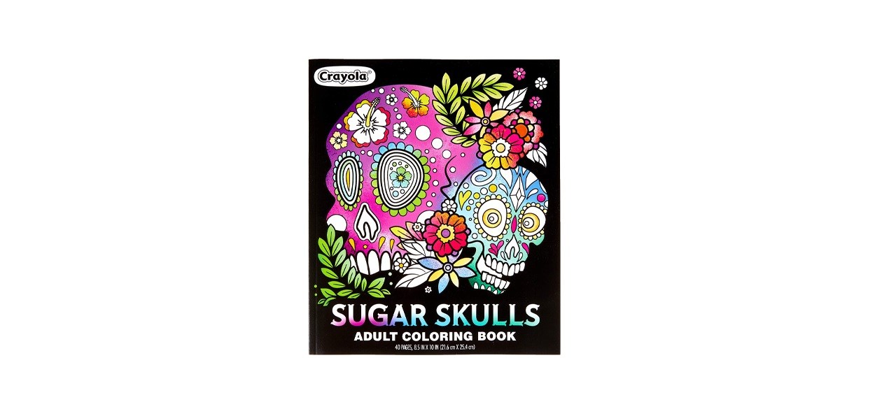 Crayola Sugar Skulls Coloring Book