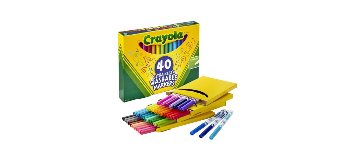 Crayola Ultra-Clean Washable Fine Line Markers