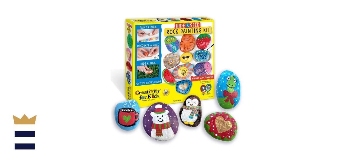 Creative for Kids Hide &amp; Seek Rock Painting Kit