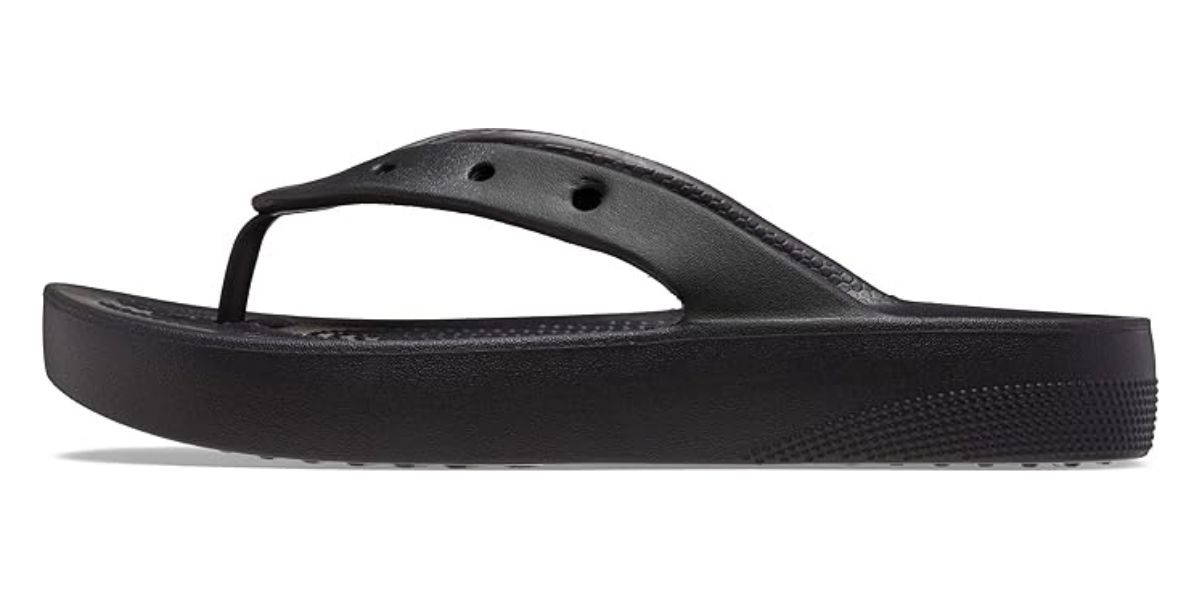 Crocs Womens Classic Platform Flip Flop Sandal