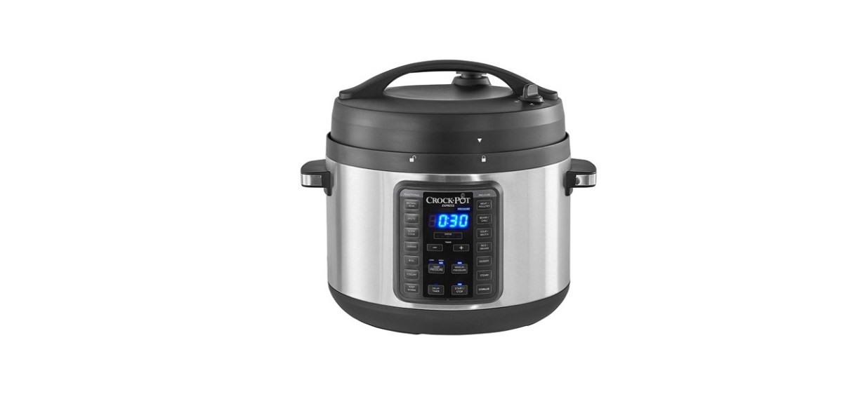 Crock-Pot 10-Qt. Express Crock Multi-Cooker with Easy Release Steam Dial