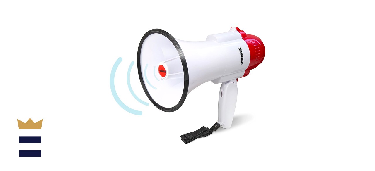 Croove Megaphone Bullhorn with Siren