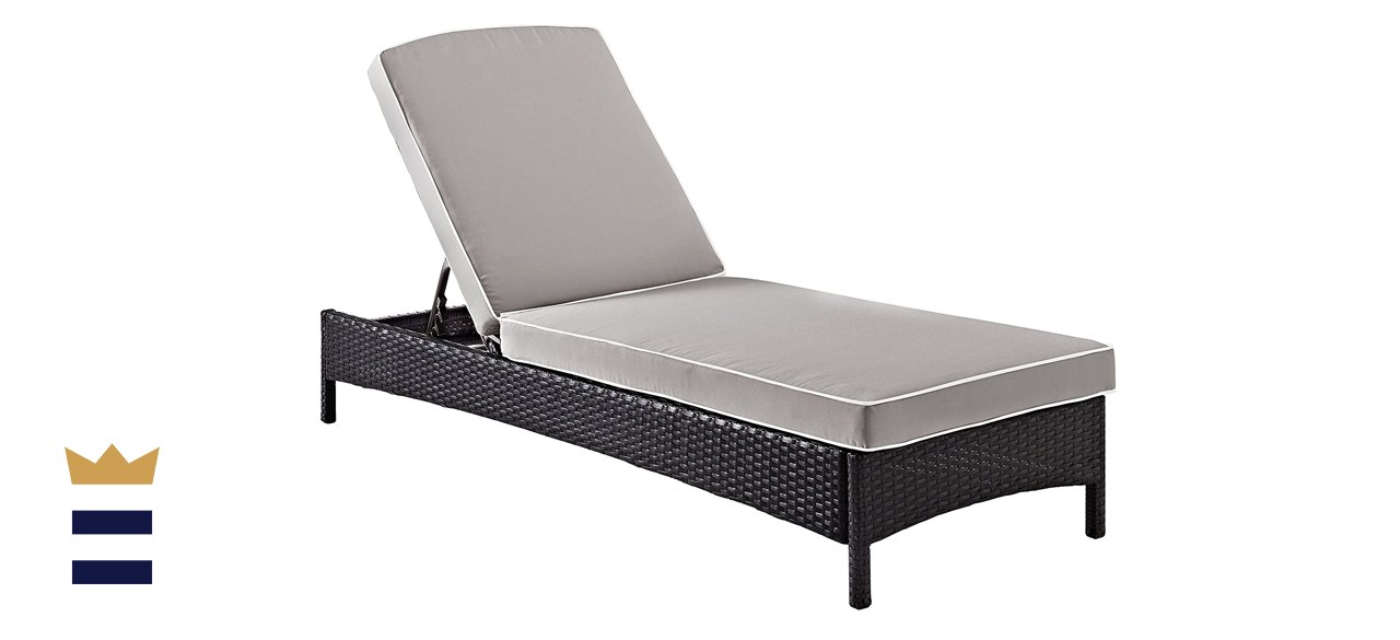 Crosley Furniture Palm Harbor Outdoor Wicker Chaise Lounge