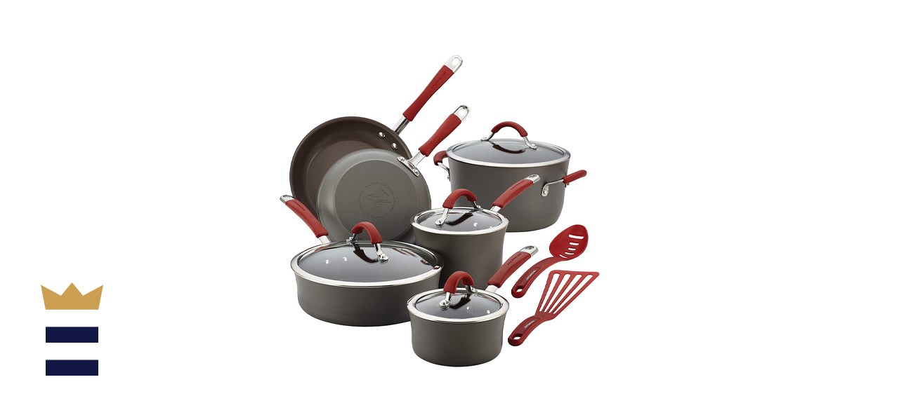 Cucina Hard-Anodized 12-Piece Cookware Set Cucina Hard-Anodized 12-Piece Cookware Set