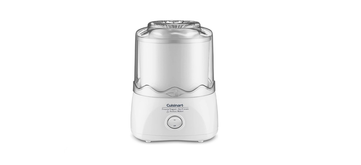 Cuisinart Automatic 1.5-Quart Frozen Yogurt, Ice Cream And Sorbet Maker