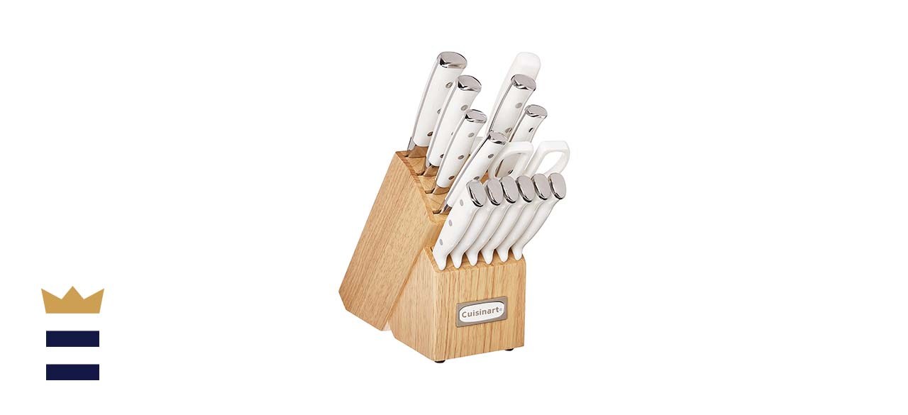 Cuisinart C77WTR-15P Classic Forged Triple Rivet 15-Piece Knife Set