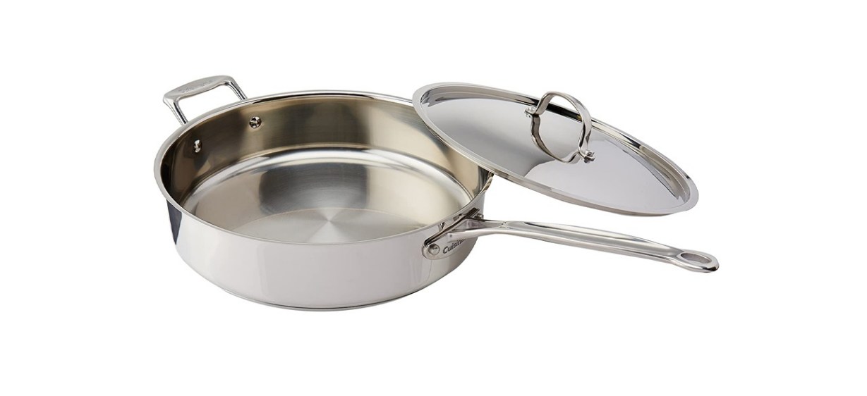 Cuisinart Chef's Classic 5.5 Quart Stainless Steel Skillet