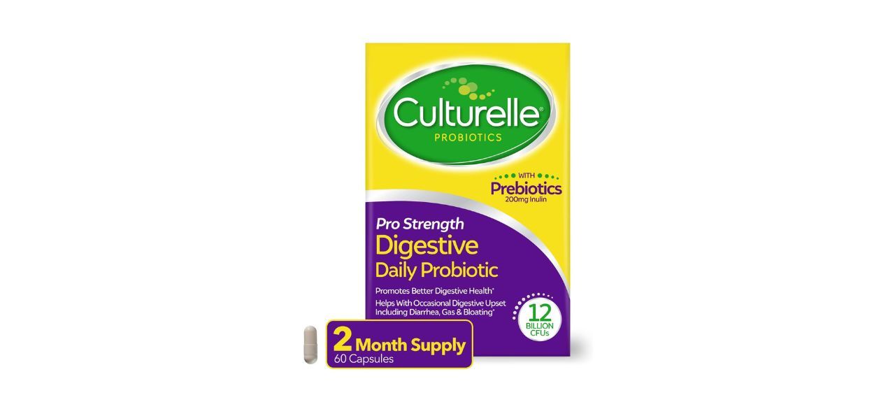 Culturelle Pro Strength Digestive Daily Probiotic 2-month supply package