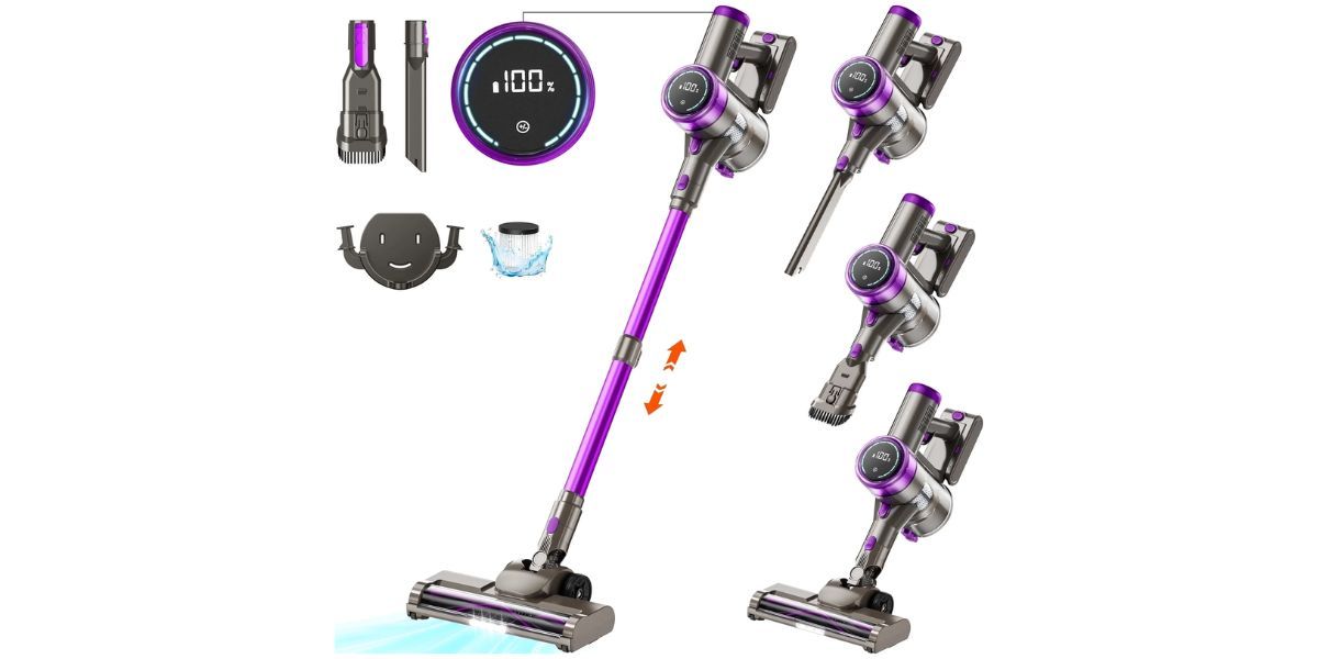 KUOSE Cordless Stick Vacuum Cleaner