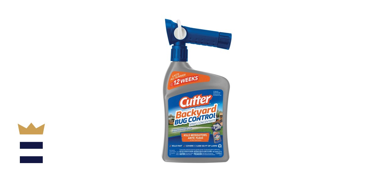 Cutter Backyard Bug Control 32 oz. Spray-ready hose end insect repellant concentrate HG-61067