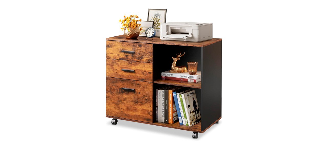 DEVAISE 3-Drawer Wood File Cabinet