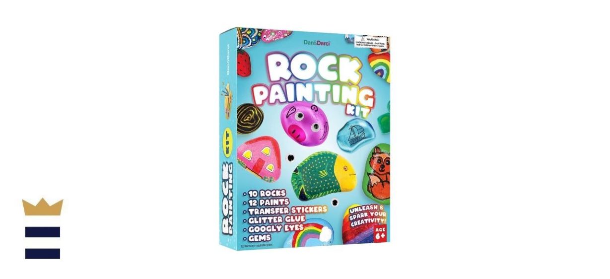 Dan&amp;Darci Rock Painting Kit for Kids