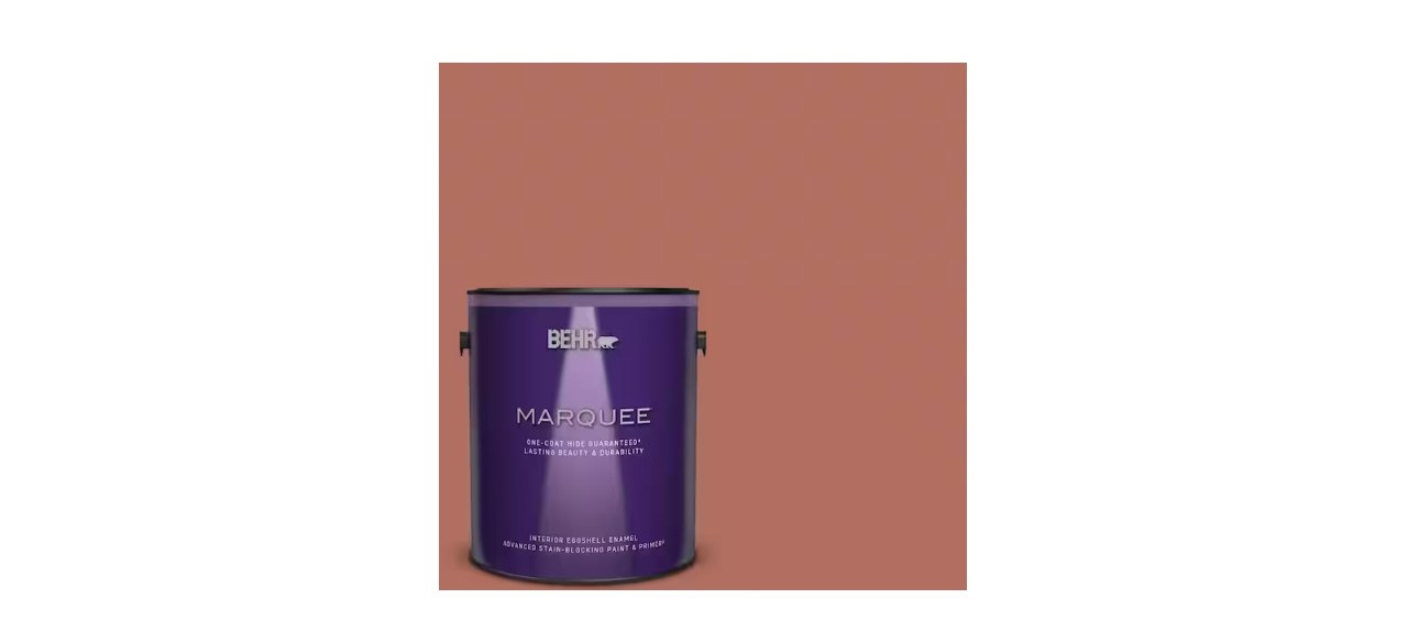 Behr Marquee One-Coat Hide Eggshell Enamel Interior Paint & Primer in Terra Cotta Urn