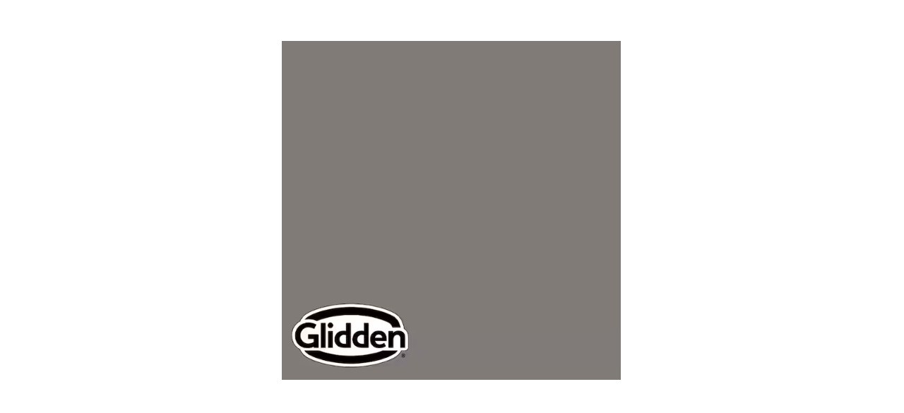 Glidden Premium Satin Interior Latex Paint in Cool Charcoal