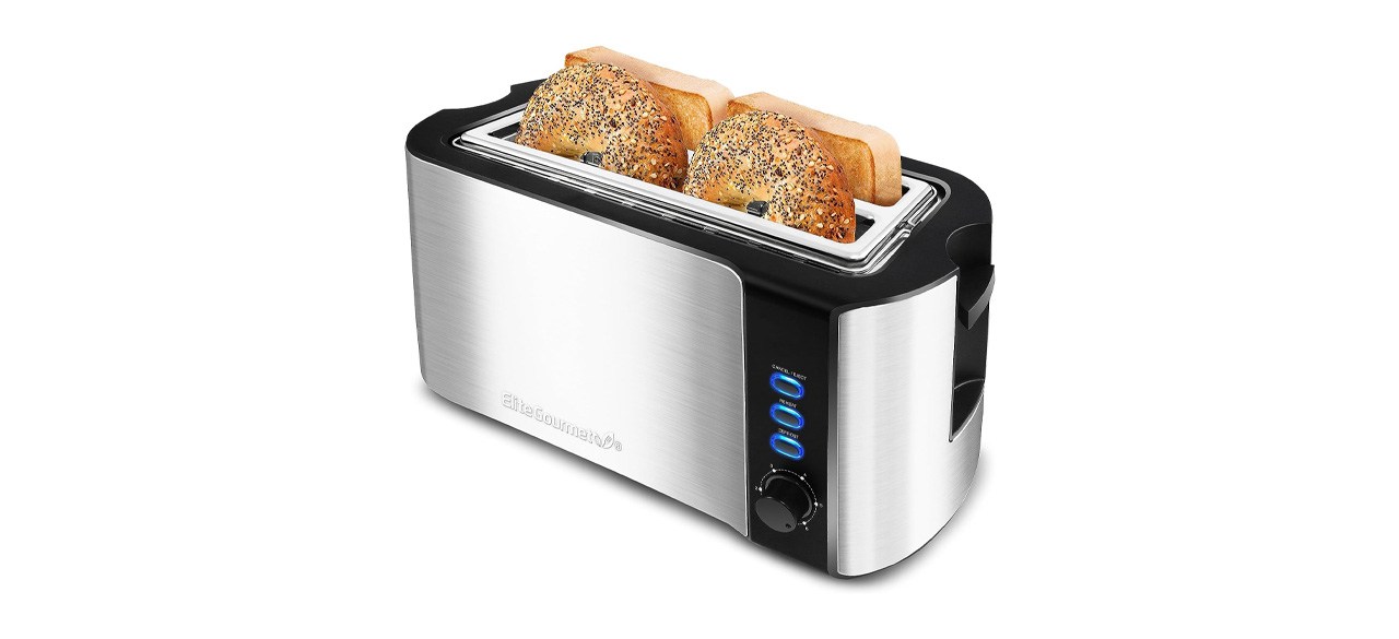 Best Elite Gourmet Long Slot Four-Slice Toaster