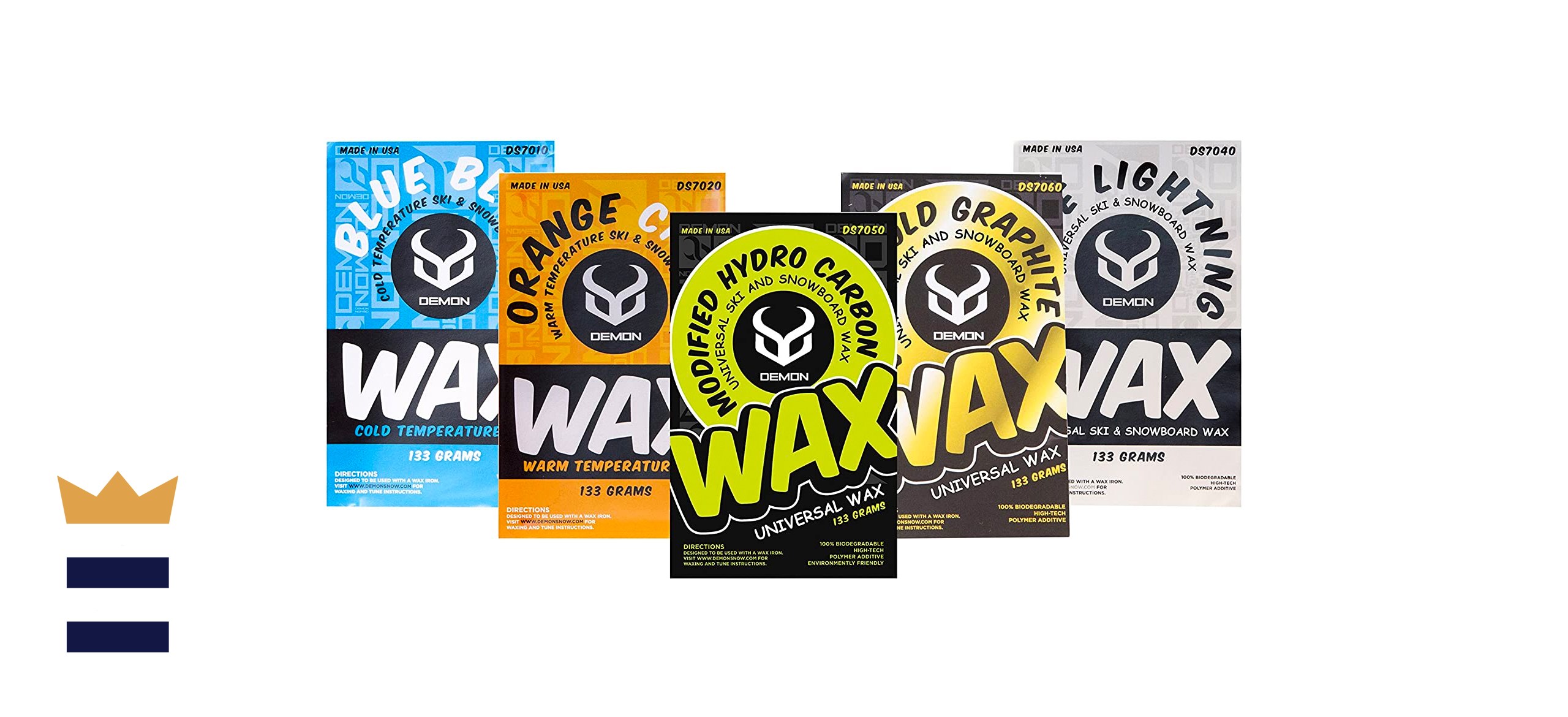DEMON UNITED All Season Ski &amp; Snowboard Speed Wax