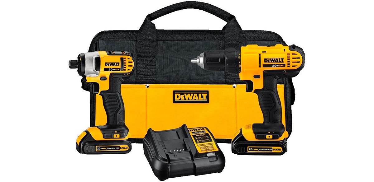 DEWALT 20 V MAX Cordless Drill and Impact Driver