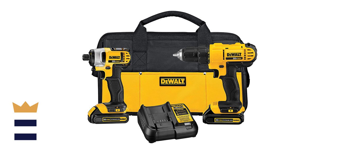 DeWalt 20V Max Cordless Drill Combo Kit