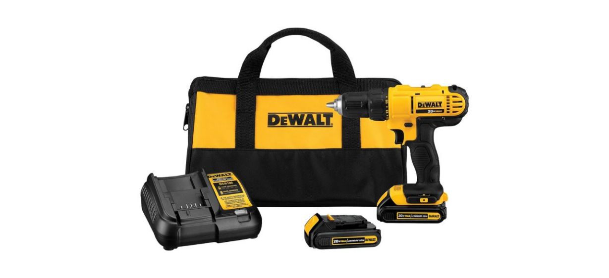 DeWalt 20V Max Cordless Drill DeWalt 20V Max Cordless Drill