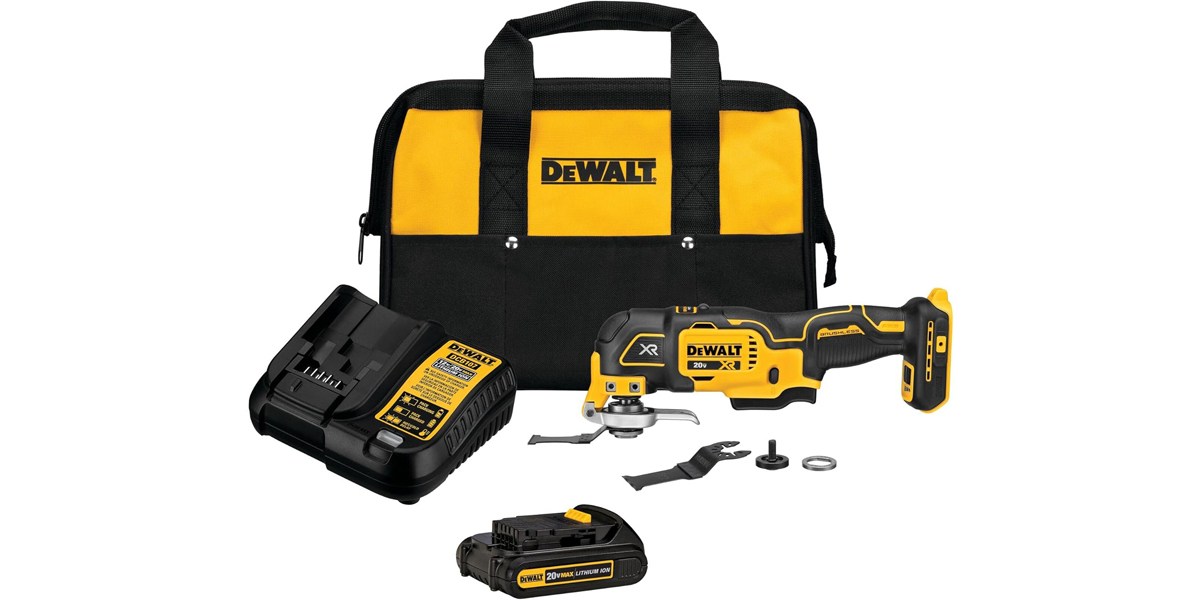 DEWALT 20V MAX XR Oscillating Tool Kit