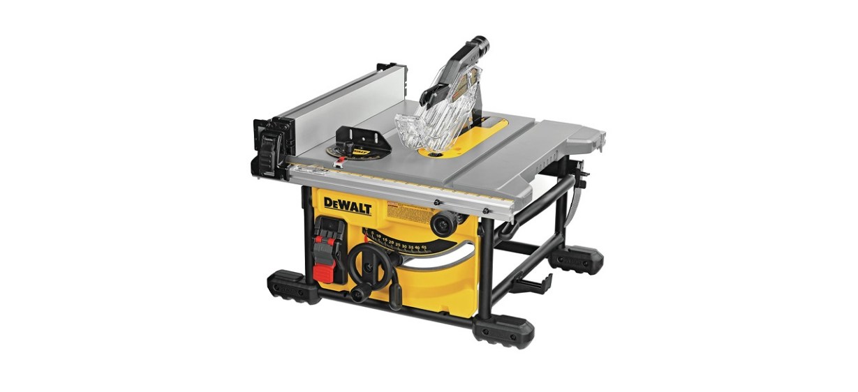 DeWALT 8 1/4-Inch Compact Jobsite Table Saw