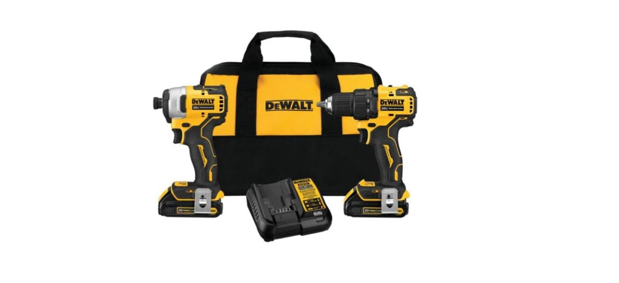 DEWALT ATOMIC 20-Volt Cordless/Impact Combo Kit