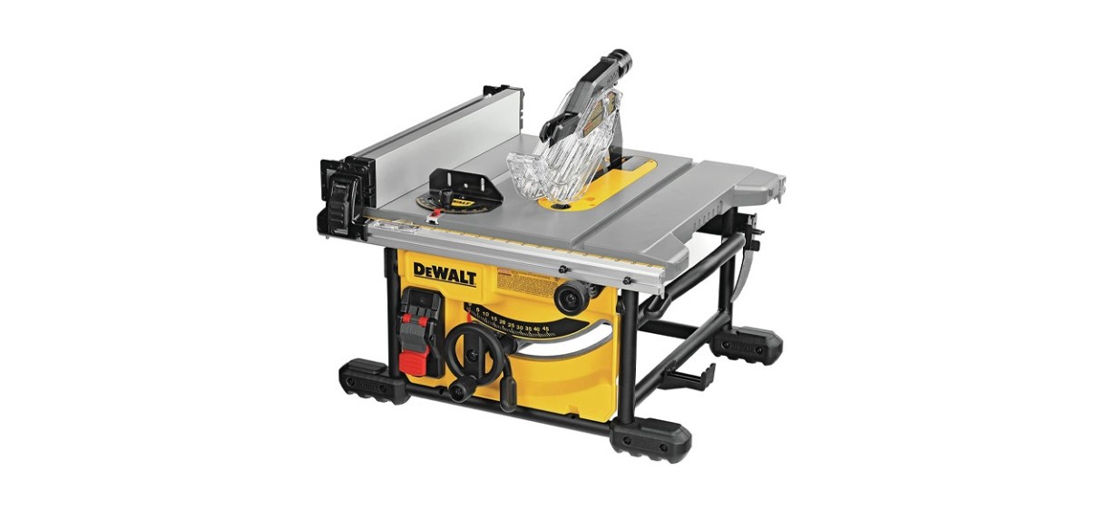 Dewalt 15 Amp Corded Compact Jobsite Table Saw