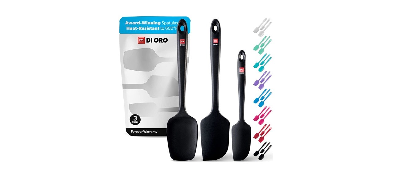  DI ORO Silicone Spatula Set 