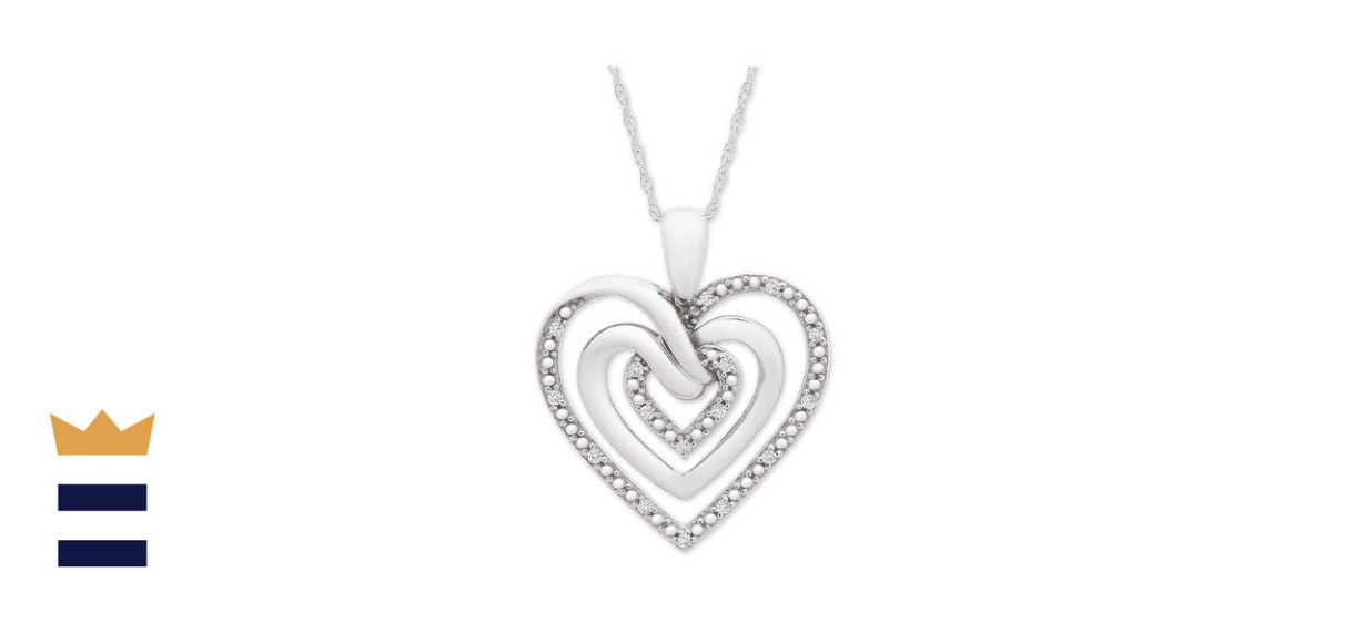 Diamond Heart Pendant