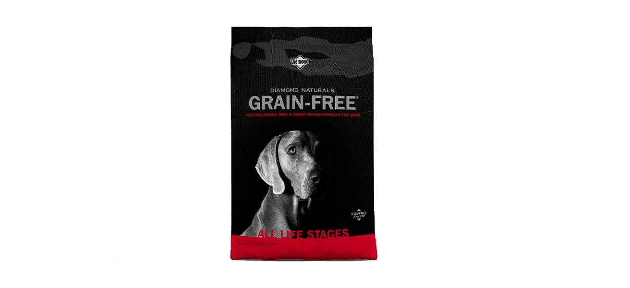 Diamond Naturals Grain-Free Premium Dry Dog Food With Pasture-Raised Beef