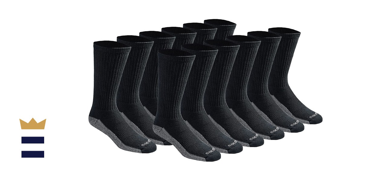 Dickies Men's Dri-tech Moisture Control Crew Socks Multipack