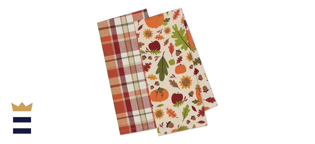 DII Cotton Fall Dish Towels