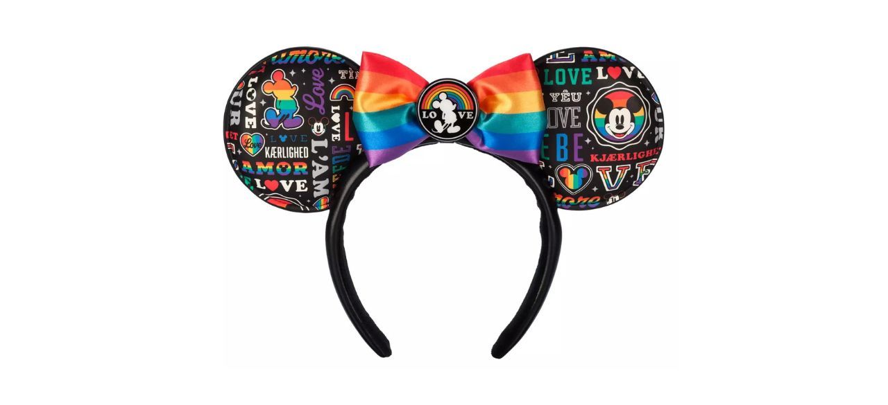  Disney Mickey Mouse ''Love'' Ear Headband for Adults