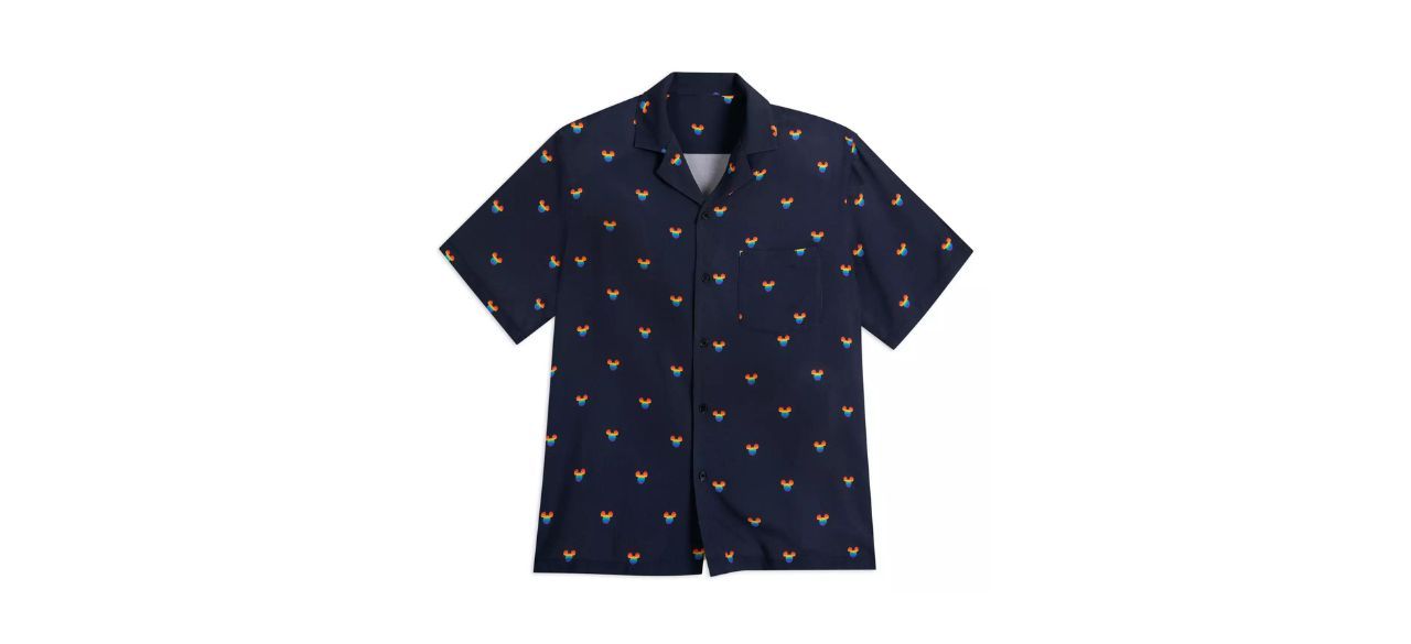 Disney Mickey Mouse Icon Woven Shirt for Adults