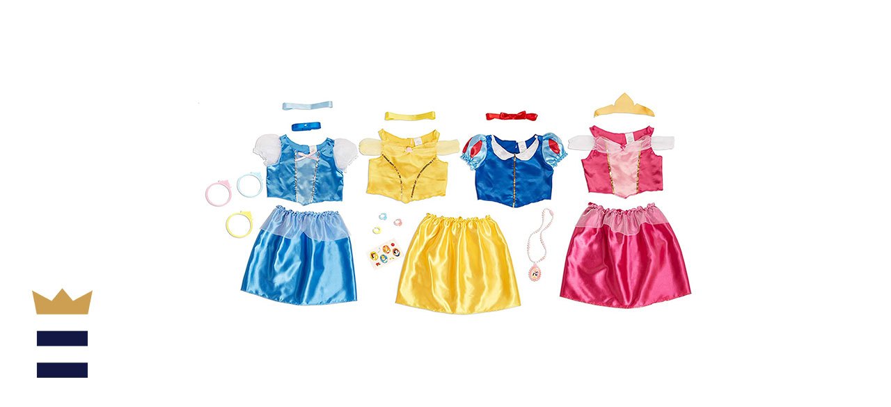 Disney Princess Dress Up Trunk Deluxe 21 Piece