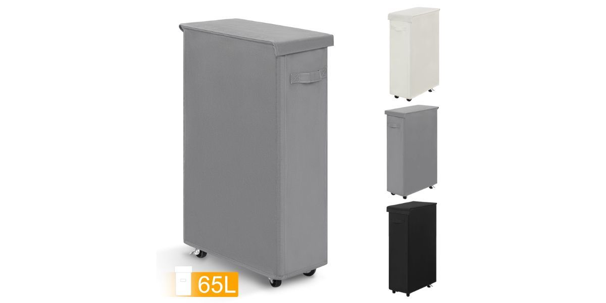 BGTREND 27.6'' Tall & Slim Laundry Hamper with Lid