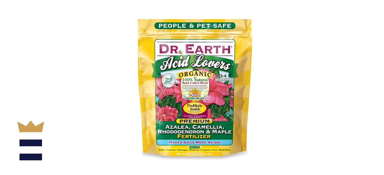 Dr. Earth 703P Organic 4 Azalea/Camellia/Rhododendron Acid Fertilizer in Poly Bag, 4-Pound