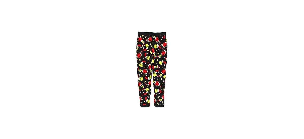 Dr. Seuss The Grinch Christmas Santa Pajama Pants