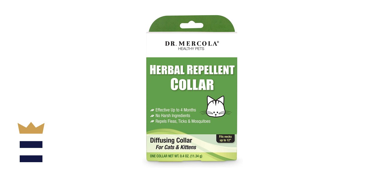 Dr.  Mercola flea and tick collar for cats, 1 collar